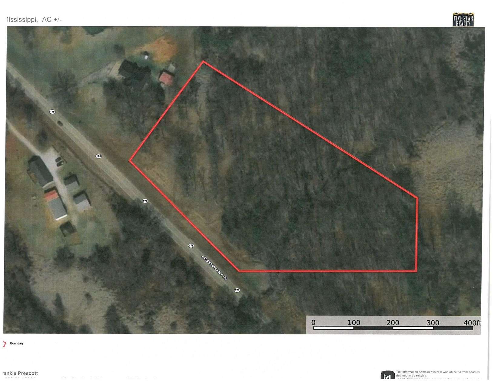 4.4 Acres of Residential Land for Sale in Blue Springs, Mississippi