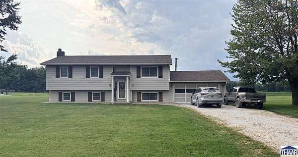 6.4 Acres of Land with Home for Sale in Jasonville, Indiana