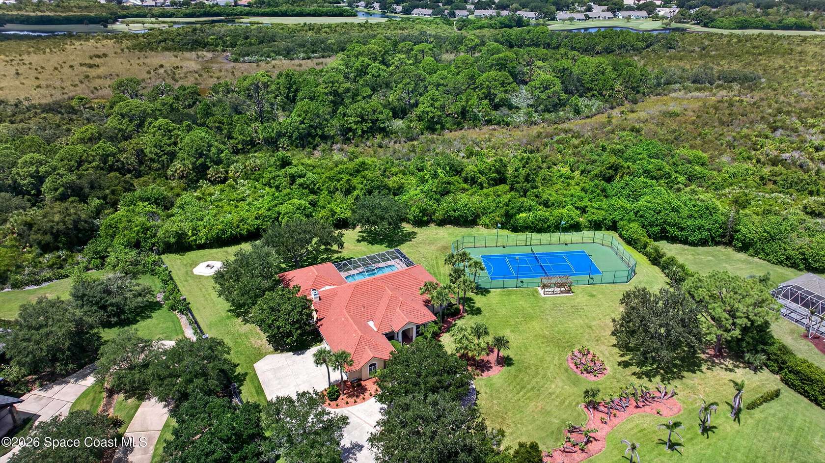 1.56 Acres of Land with Home for Sale in Melbourne, Florida