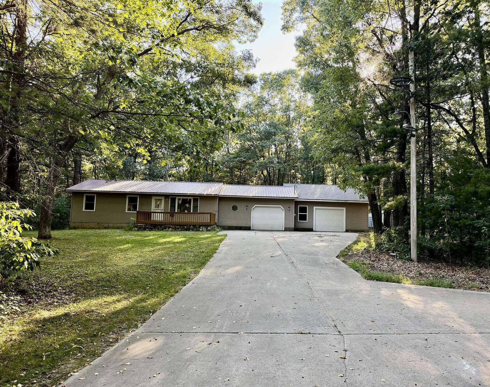 10 Acres of Land with Home for Sale in Whitehall, Michigan