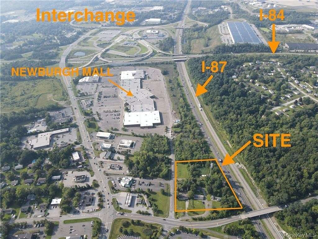 3.4 Acres of Commercial Land for Lease in Newburgh, New York