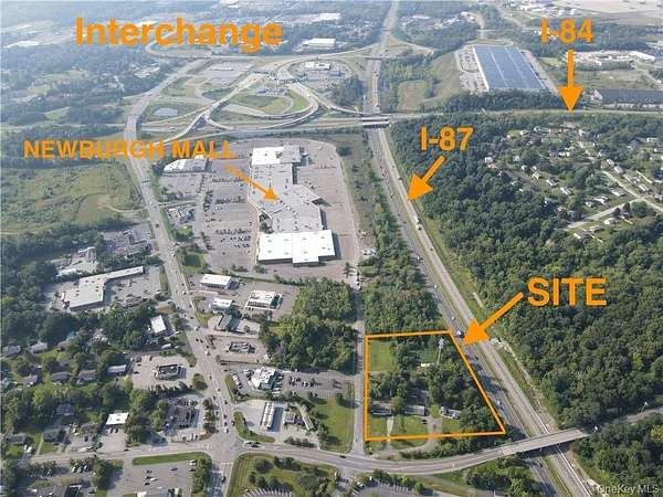 3.4 Acres of Commercial Land for Lease in Newburgh, New York