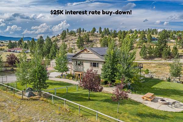 3 Acres of Land with Home for Sale in Helena, Montana