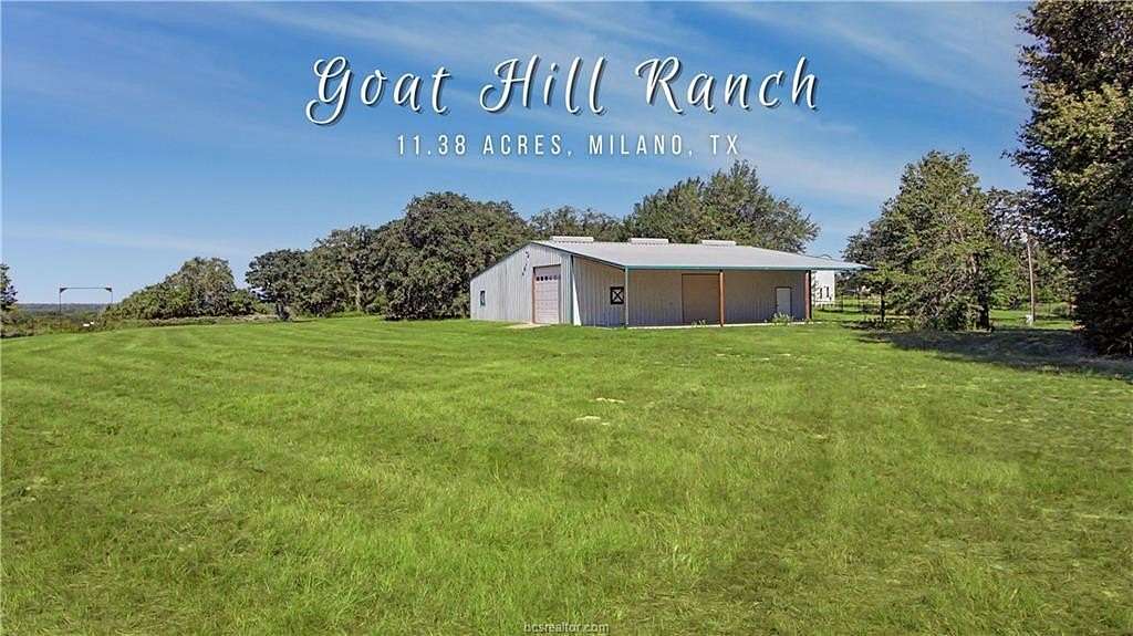11.4 Acres of Land with Home for Sale in Milano, Texas