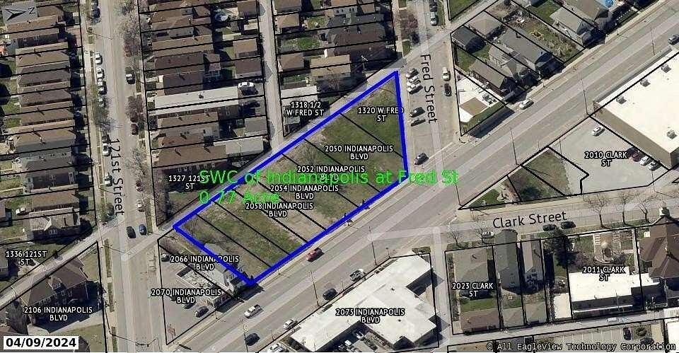 0.76 Acres of Land for Sale in Whiting, Indiana