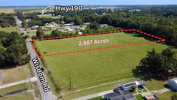 2.89 Acres of Residential Land for Sale in Opelousas, Louisiana
