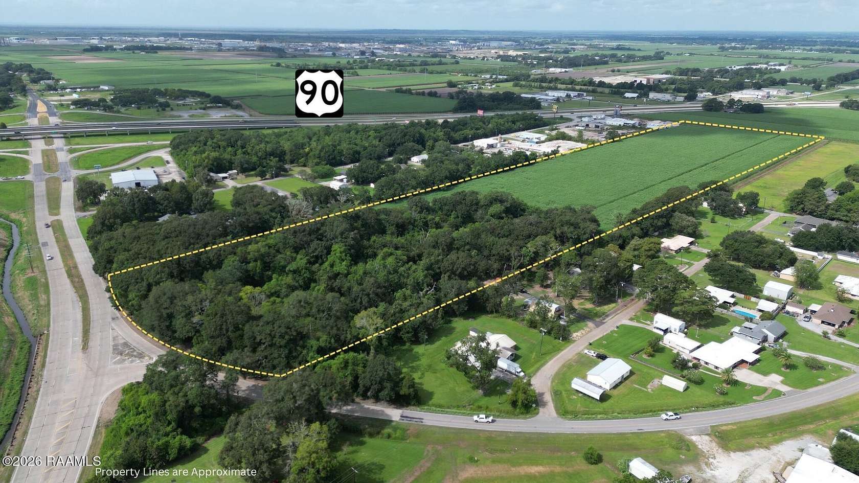 30 Acres of Commercial Land for Sale in New Iberia, Louisiana