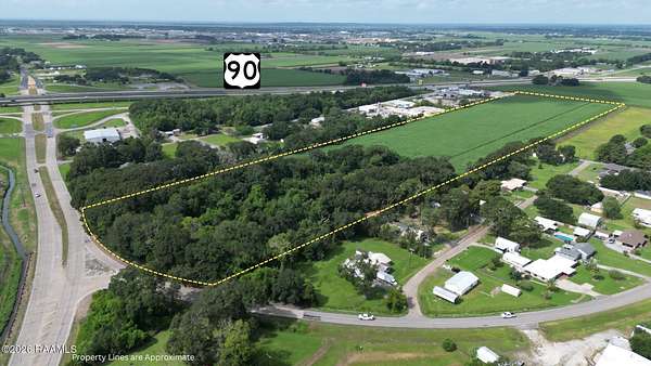 30 Acres of Commercial Land for Sale in New Iberia, Louisiana
