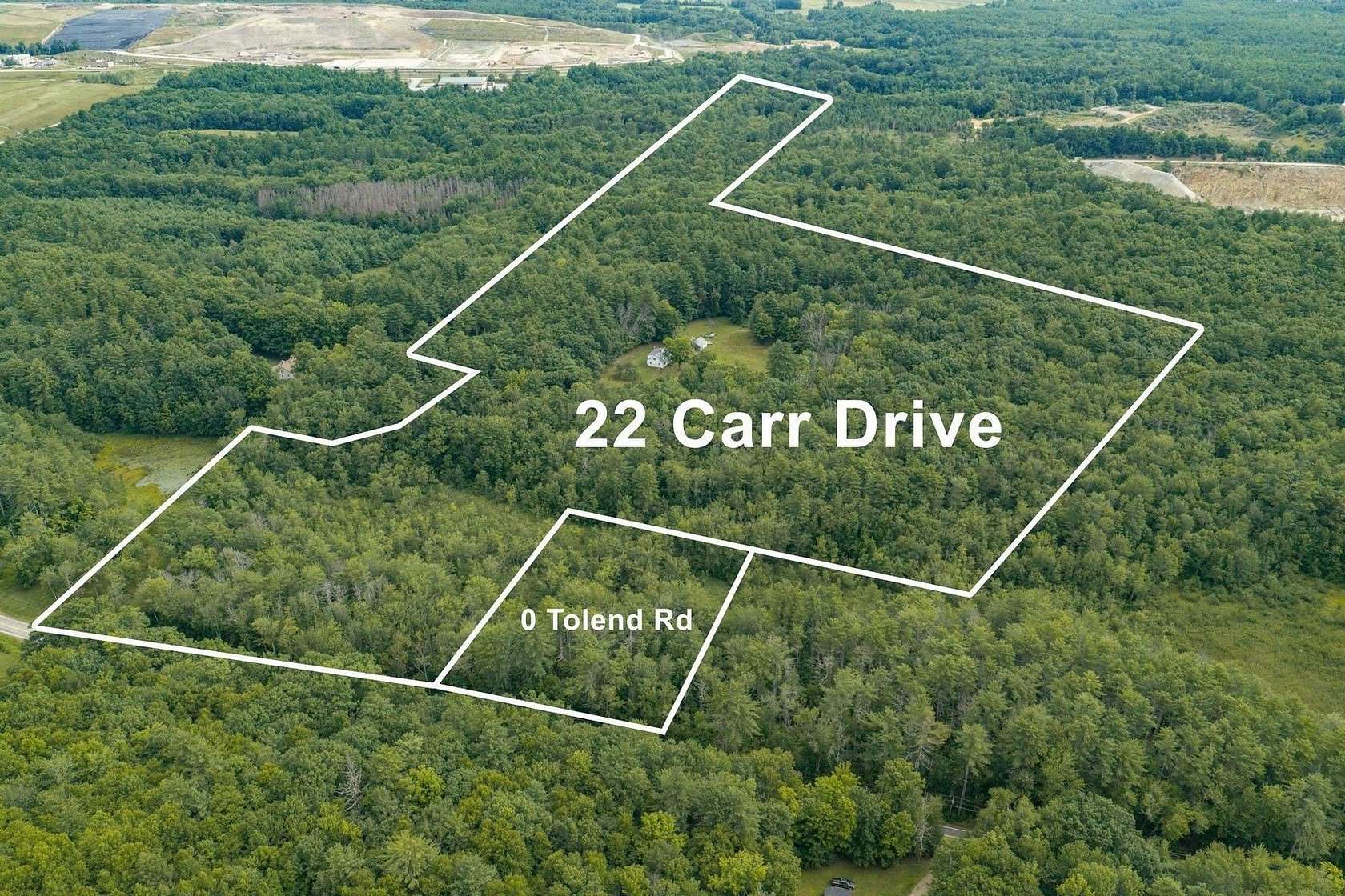 56.3 Acres of Agricultural Land with Home for Sale in Barrington, New Hampshire