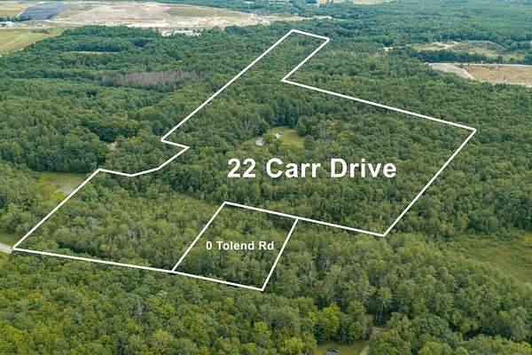 56.3 Acres of Agricultural Land with Home for Sale in Barrington, New Hampshire