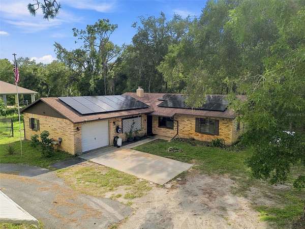 2.3 Acres of Land with Home for Sale in Webster, Florida