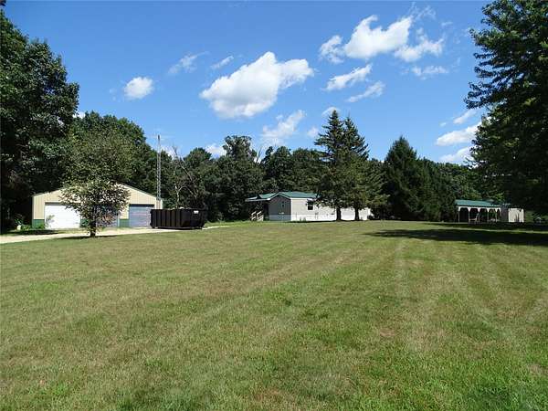 3.5 Acres of Land with Home for Sale in Mondovi, Wisconsin