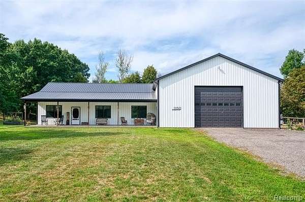 6.43 Acres of Land with Home for Sale in Iosco Township, Michigan
