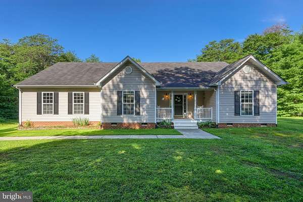 5 Acres of Land with Home for Sale in Louisa, Virginia
