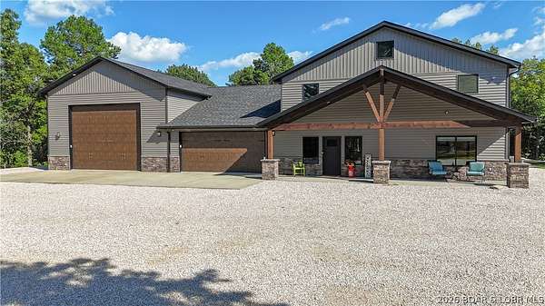8 Acres of Land with Home for Sale in Rocky Mount, Missouri