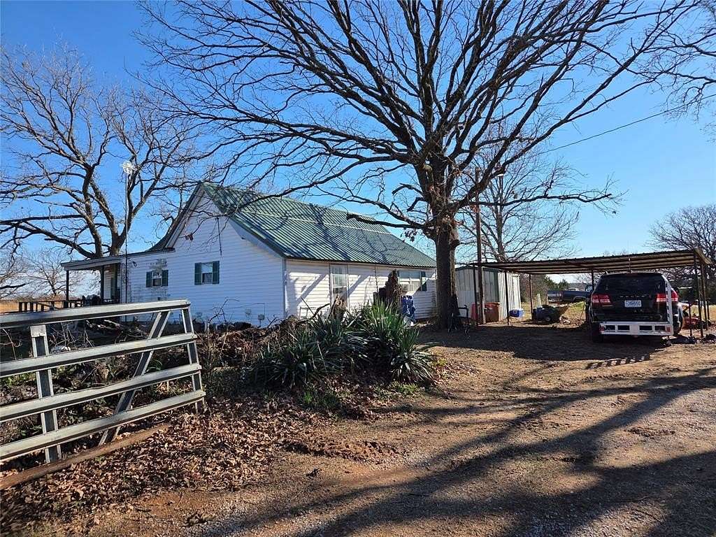 20 Acres of Recreational Land with Home for Sale in Paden, Oklahoma