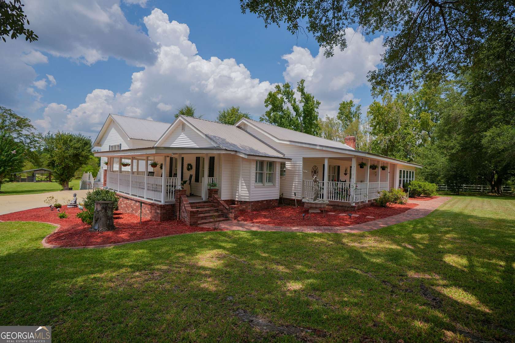 27 Acres of Recreational Land with Home for Sale in Vidalia, Georgia