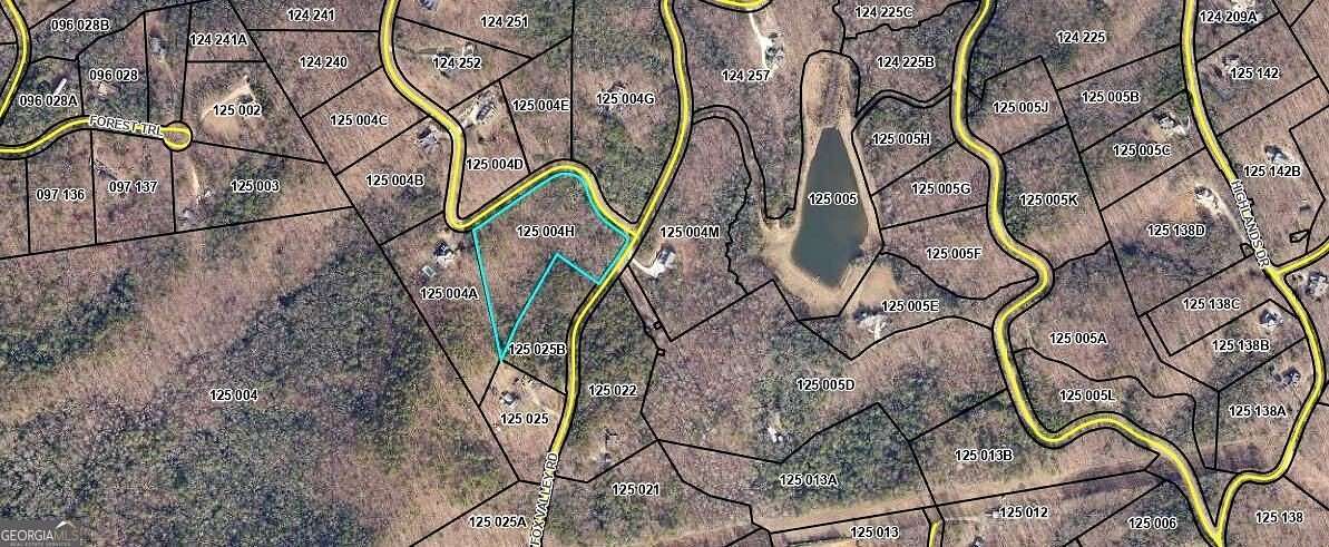 4.28 Acres of Residential Land for Sale in Clarkesville, Georgia