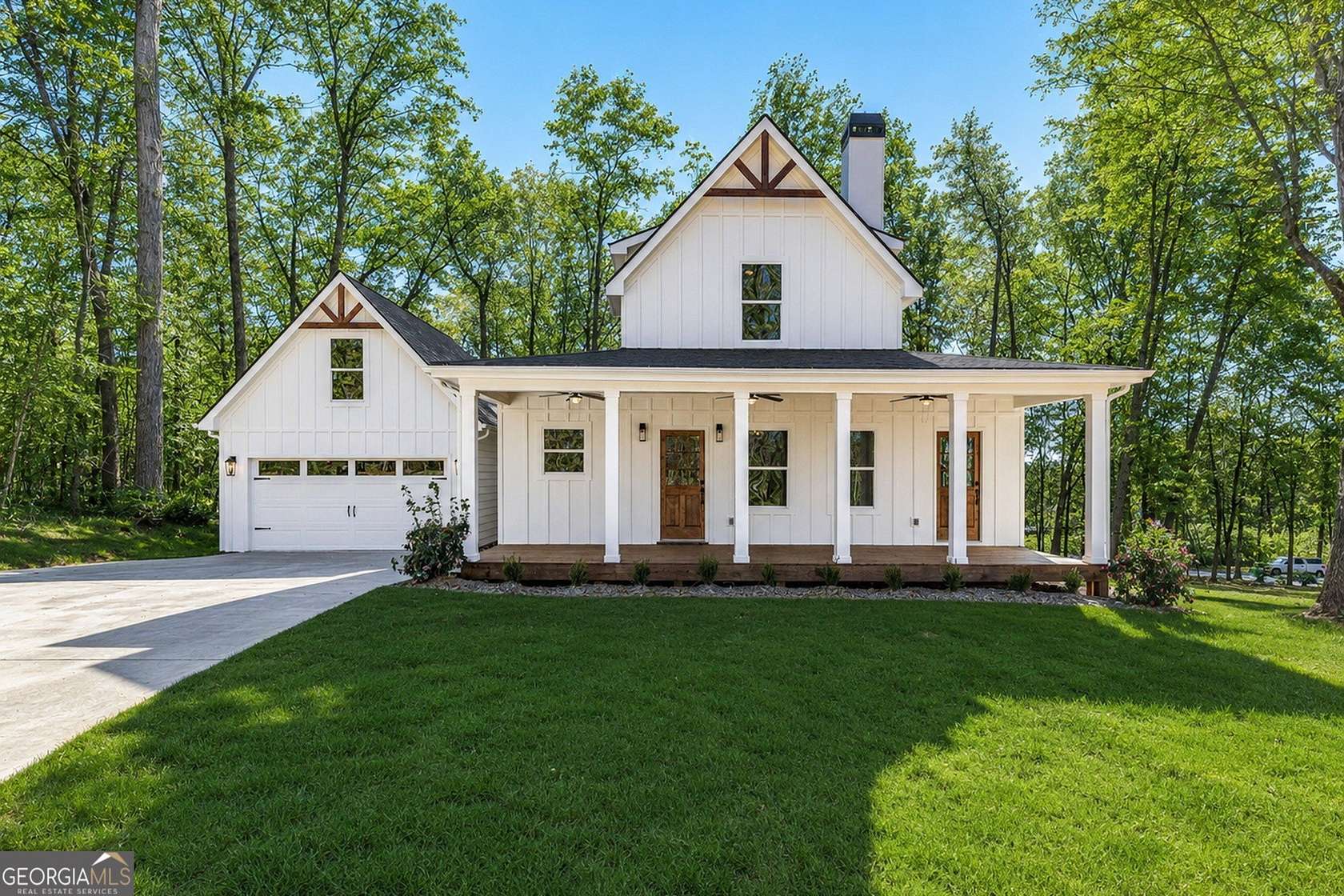 1.5 Acres of Land with Home for Sale in Clarkesville, Georgia