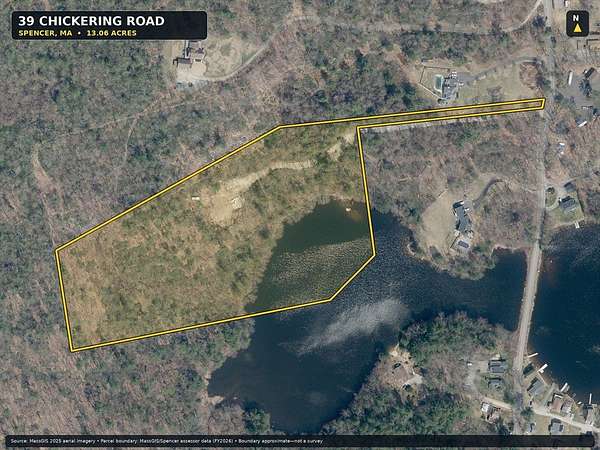 13 Acres of Land for Sale in Spencer, Massachusetts
