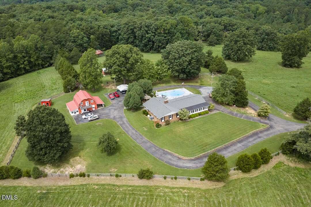 24 Acres of Agricultural Land with Home for Sale in Bahama, North Carolina