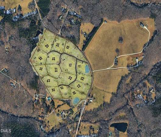 48.5 Acres of Agricultural Land with Home for Sale in Bahama, North Carolina