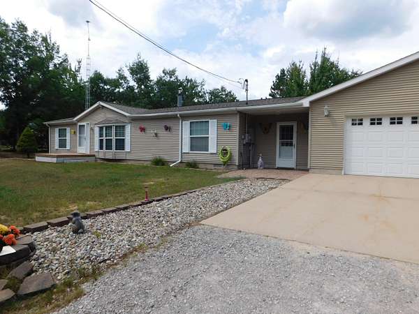 40 Acres of Recreational Land with Home for Sale in Grayling, Michigan