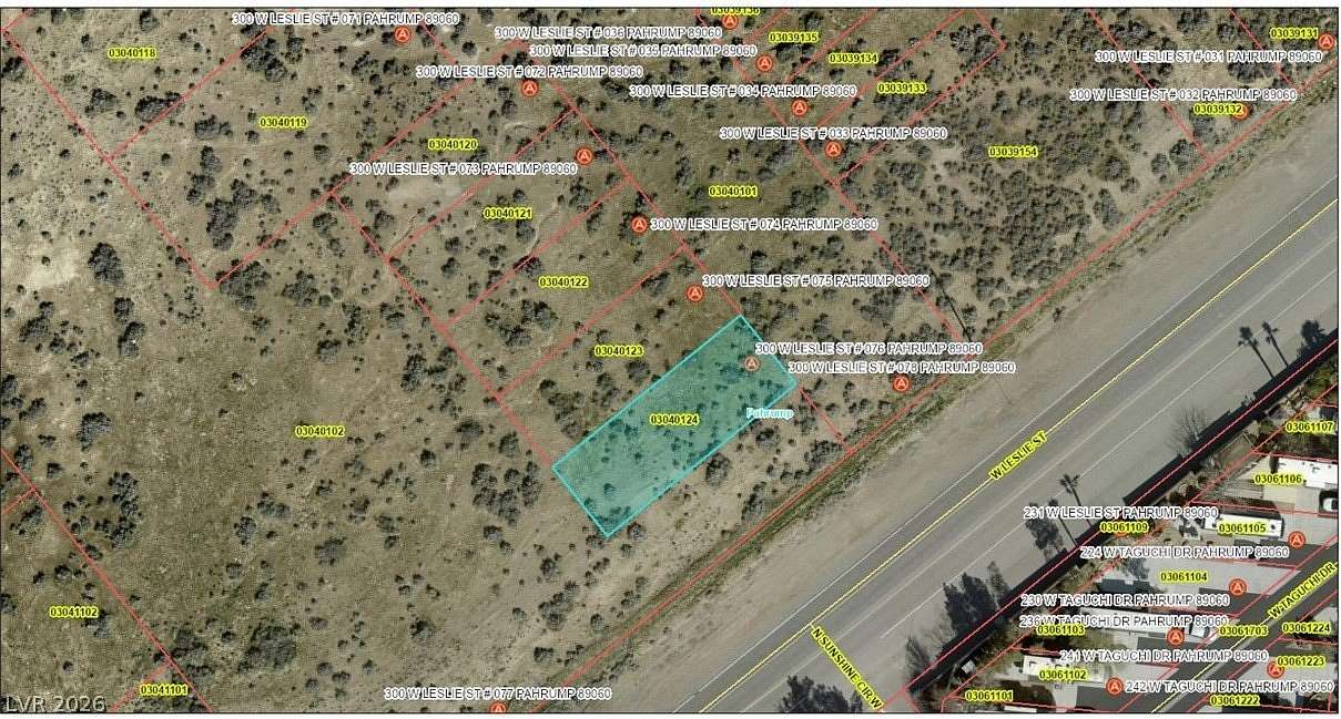 0.1 Acres of Commercial Land for Sale in Pahrump, Nevada