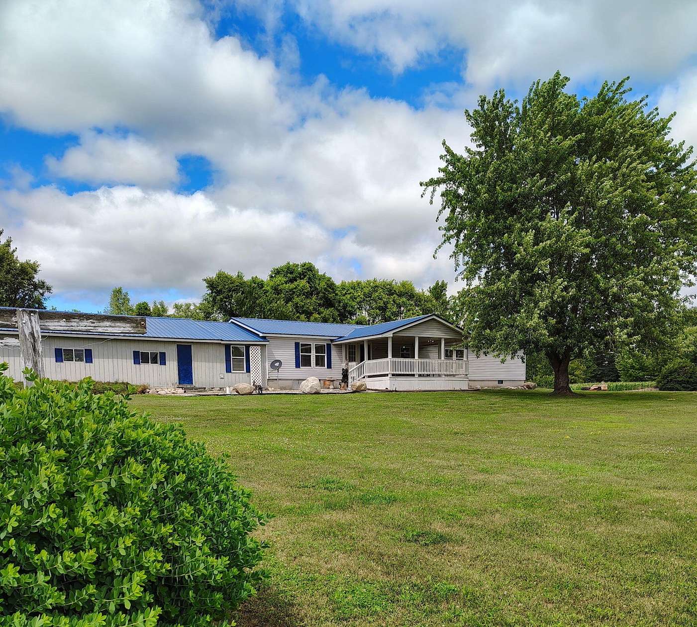 3.2 Acres of Land with Home for Sale in Six Lakes, Michigan