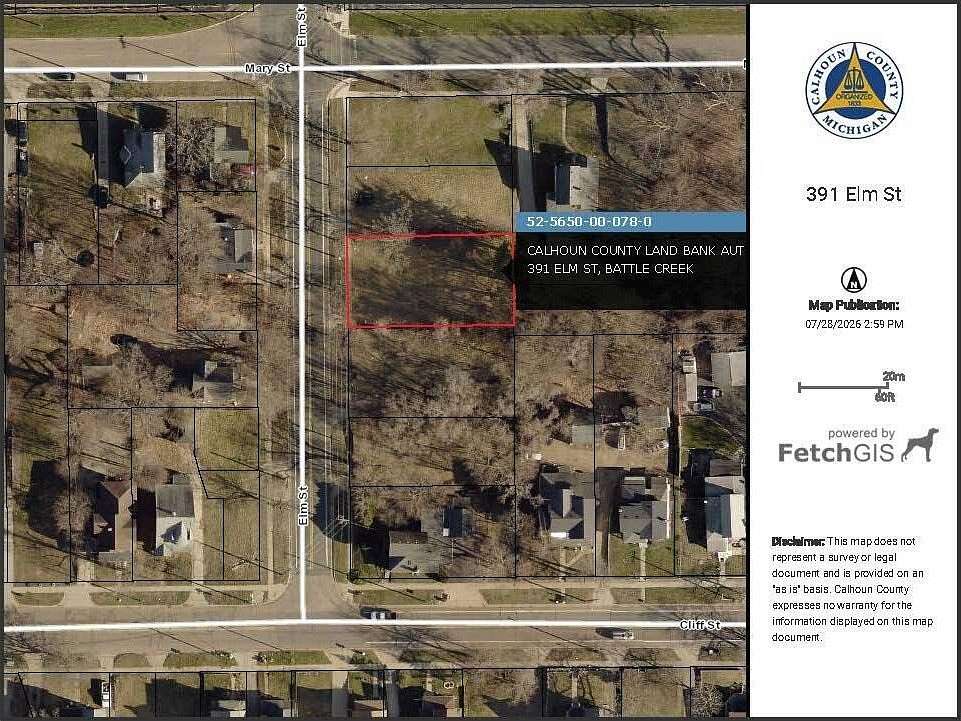 0.17 Acres of Residential Land for Sale in Battle Creek, Michigan