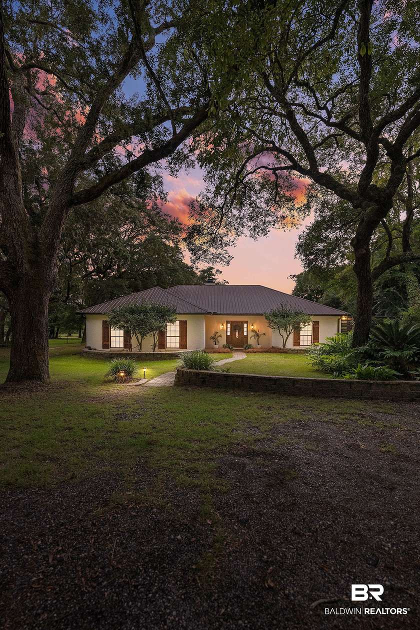 3.7 Acres of Land with Home for Sale in Elberta, Alabama
