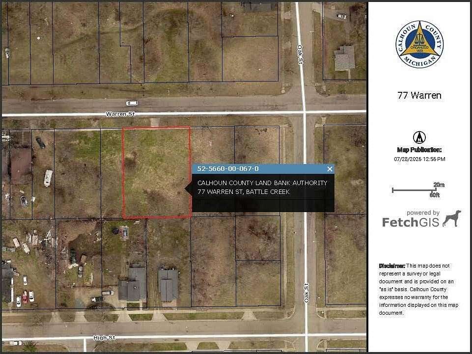 0.3 Acres of Land for Sale in Battle Creek, Michigan