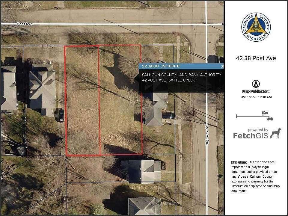 0.28 Acres of Residential Land for Sale in Battle Creek, Michigan
