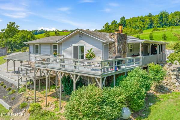 3.34 Acres of Land with Home for Sale in Washburn, Tennessee