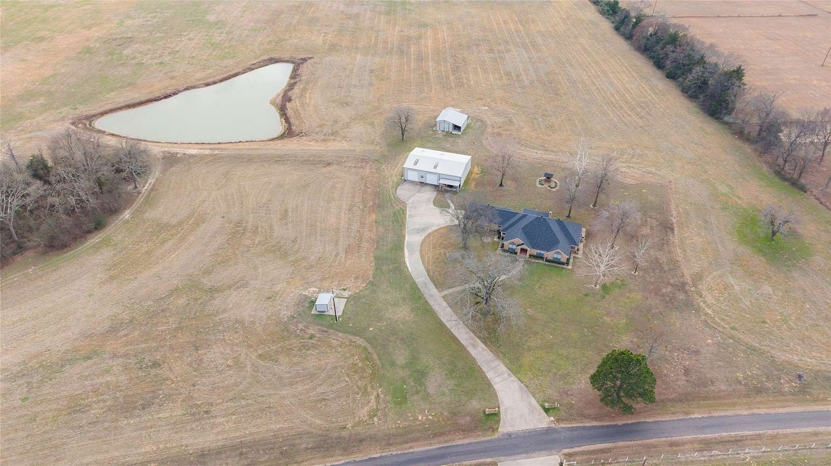 21.3 Acres of Land with Home for Sale in Winnsboro, Texas