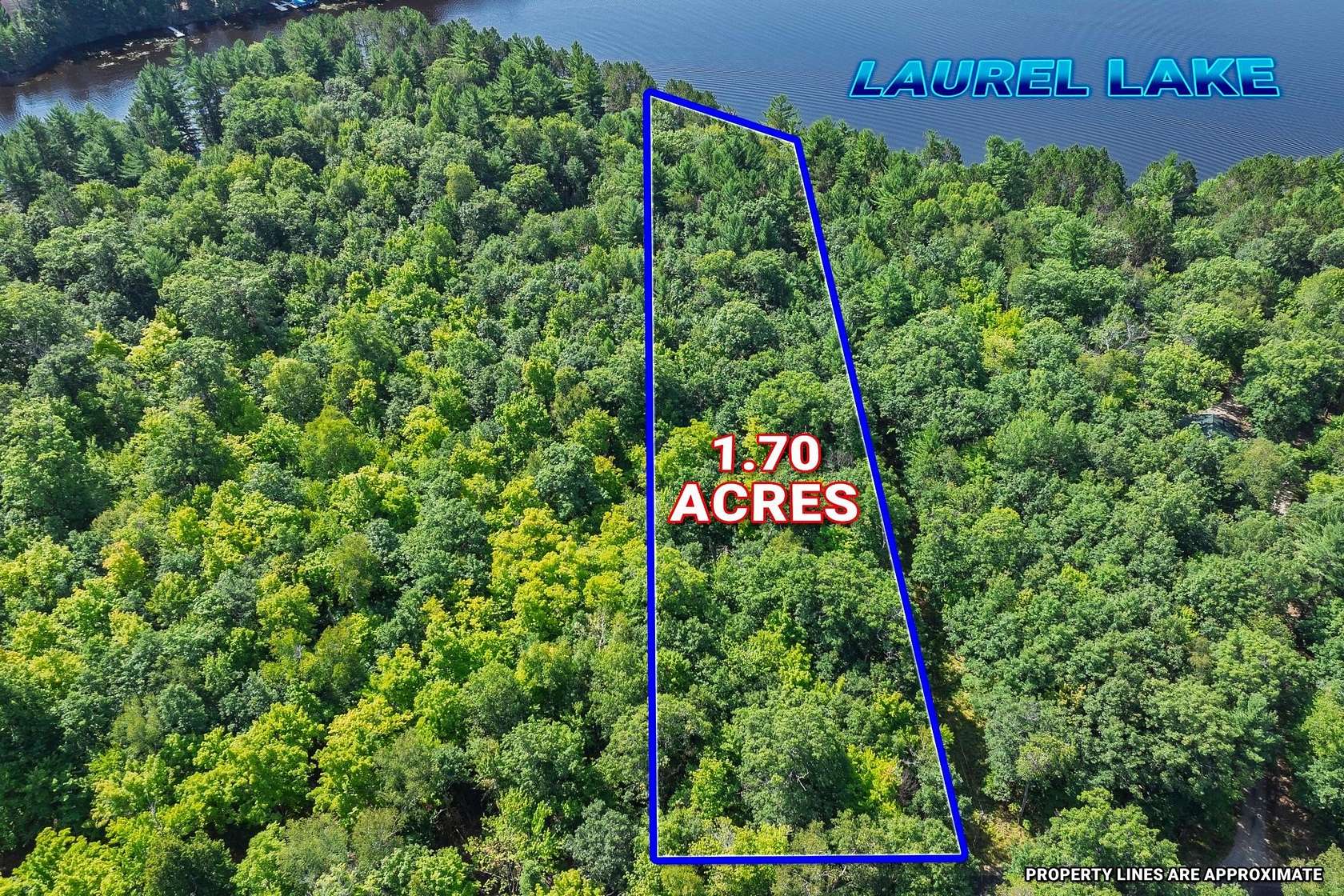 1.7 Acres of Residential Land for Sale in Three Lakes, Wisconsin