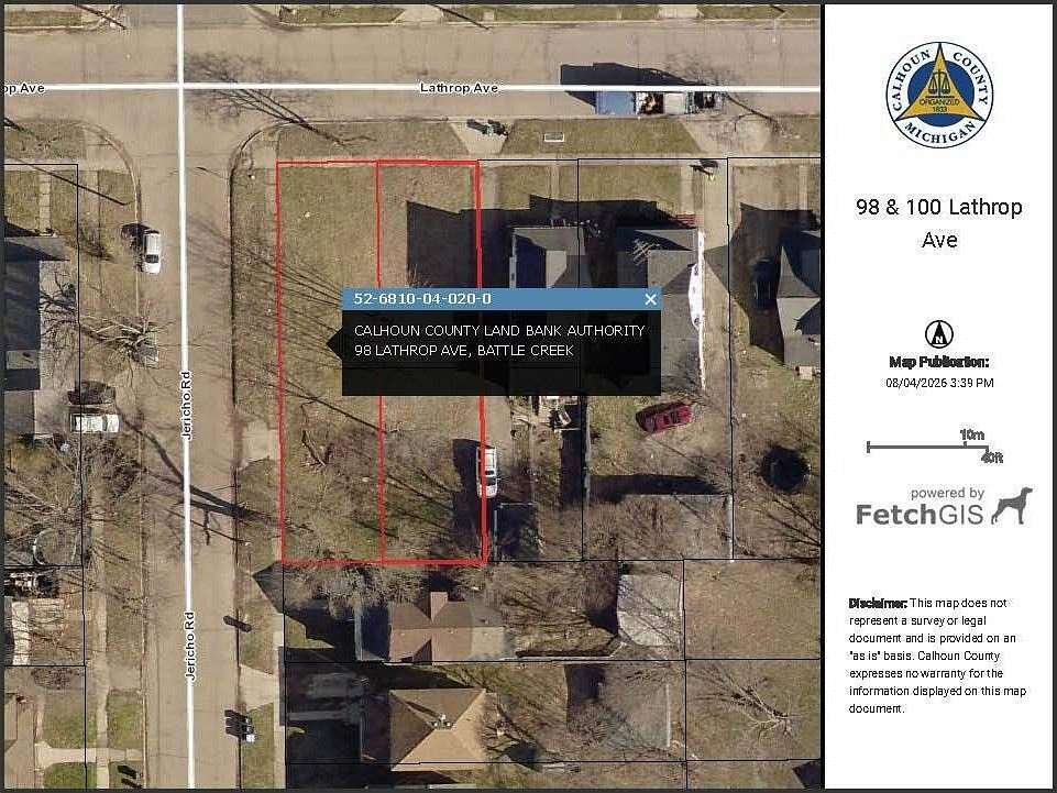 0.2 Acres of Residential Land for Sale in Battle Creek, Michigan
