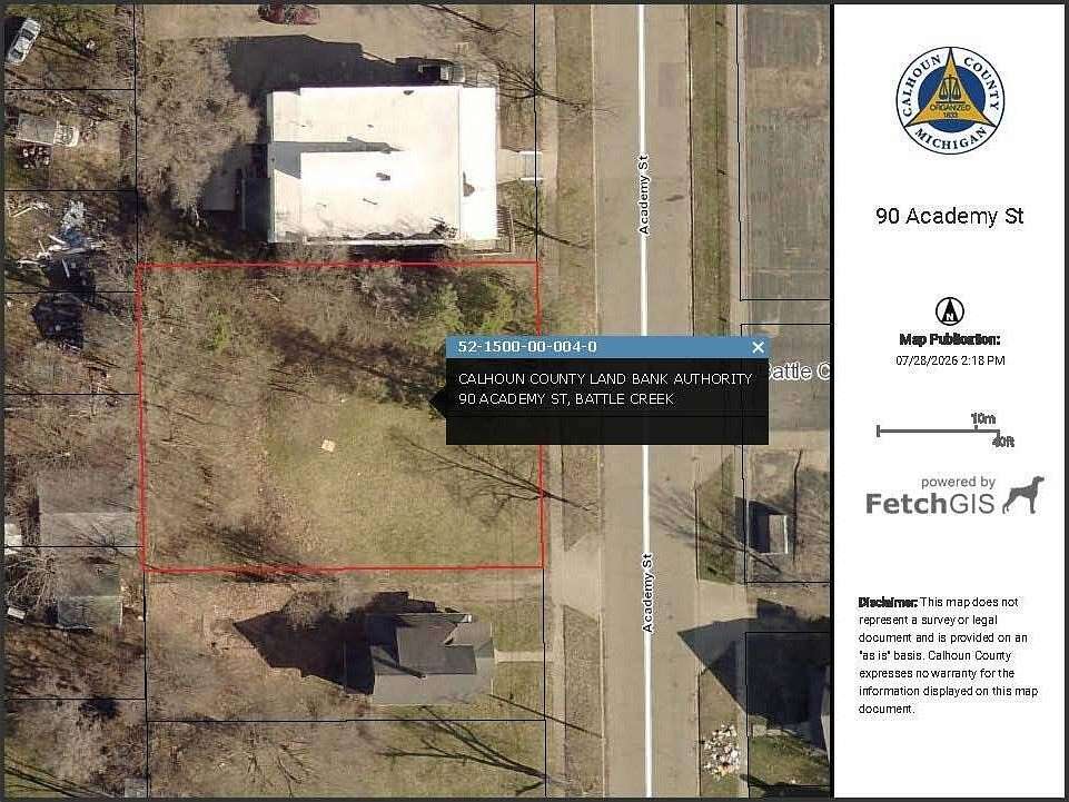 0.3 Acres of Residential Land for Sale in Battle Creek, Michigan