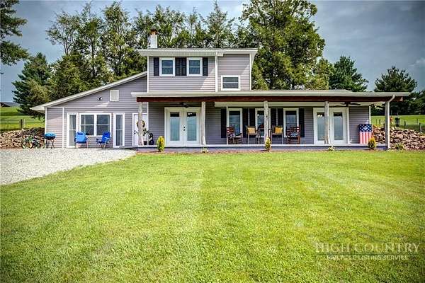 2.7 Acres of Land with Home for Sale in Sparta, North Carolina