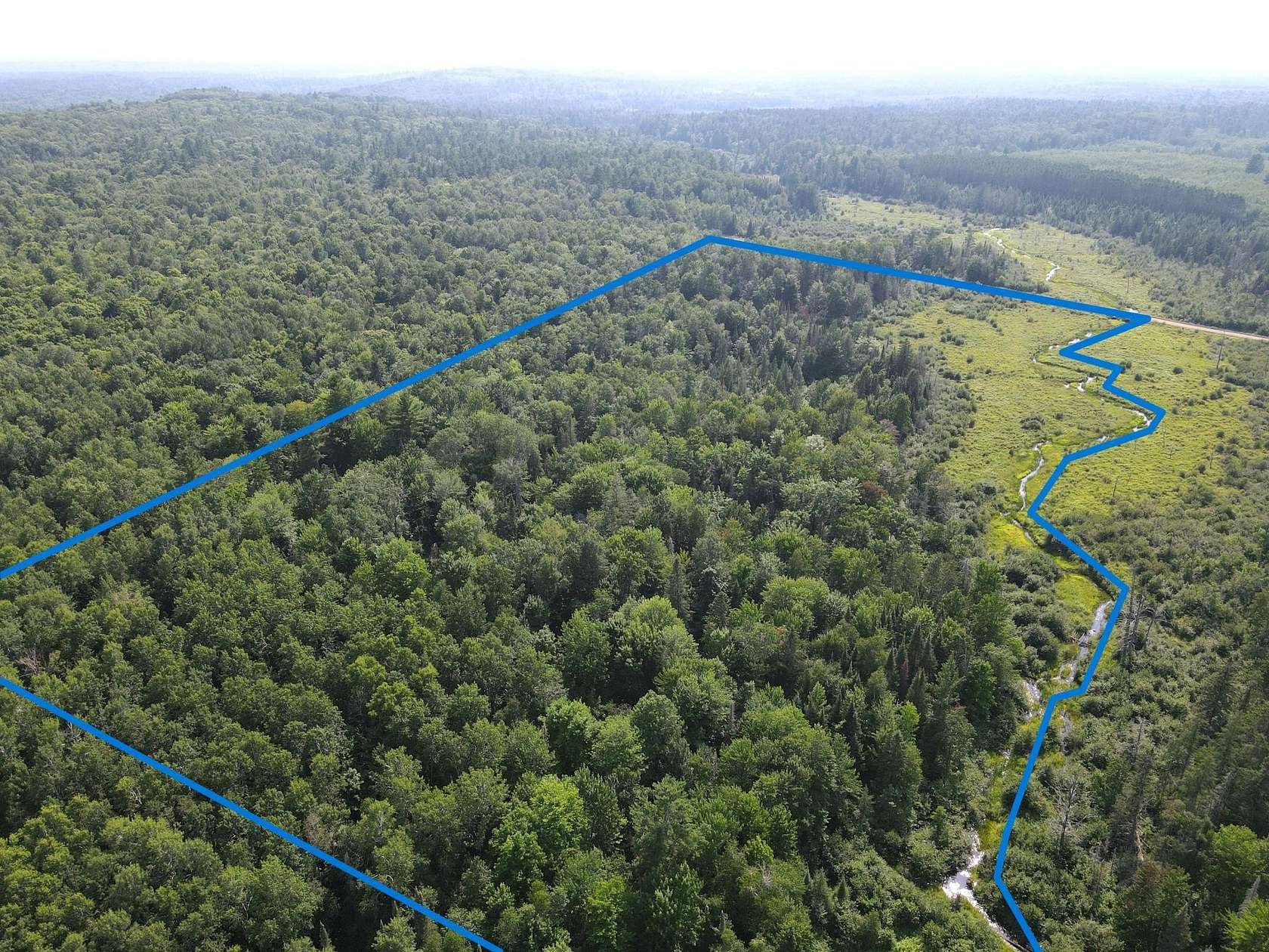 24.8 Acres of Recreational Land for Sale in Couderay, Wisconsin