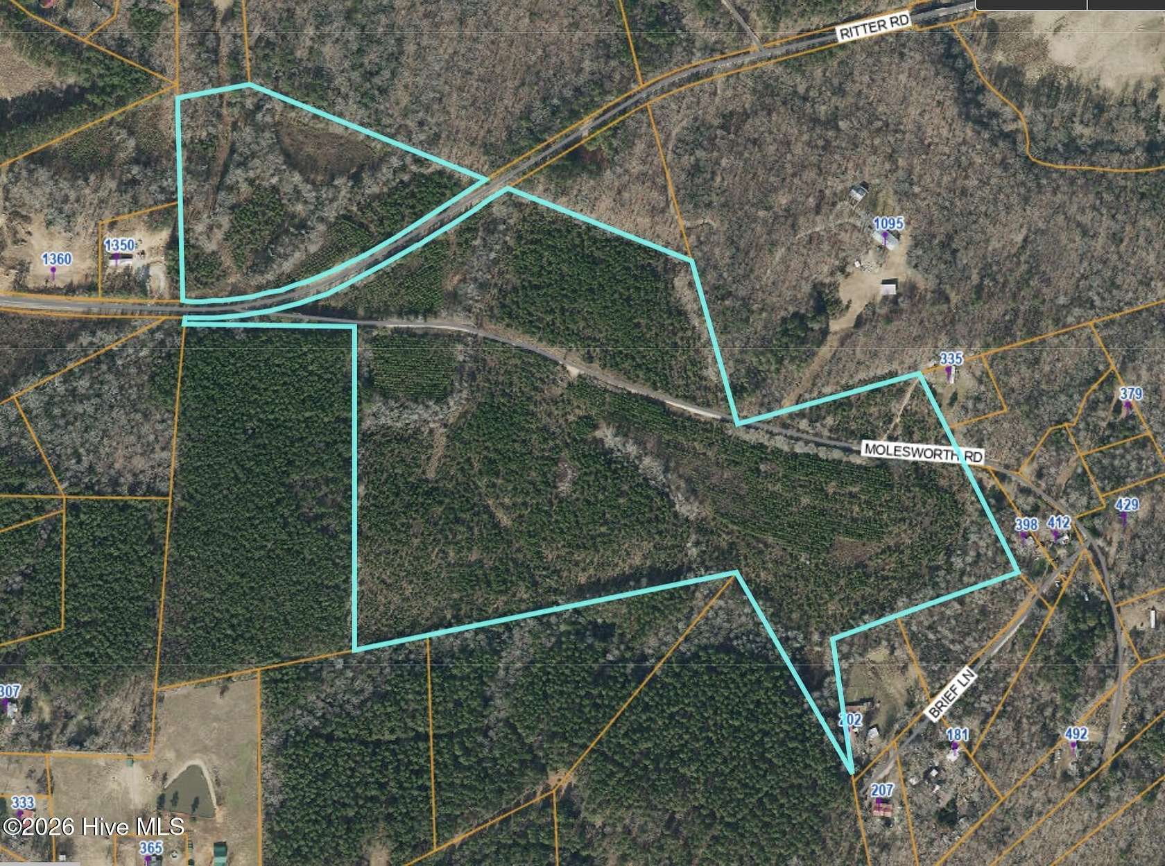 66.7 Acres of Recreational & Residential Land for Sale in Robbins, North Carolina