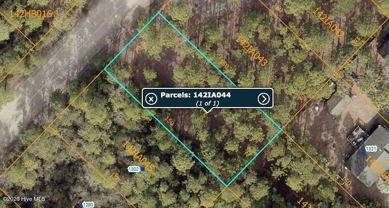 0.24 Acres of Residential Land for Sale in Boiling Spring Lakes, North Carolina
