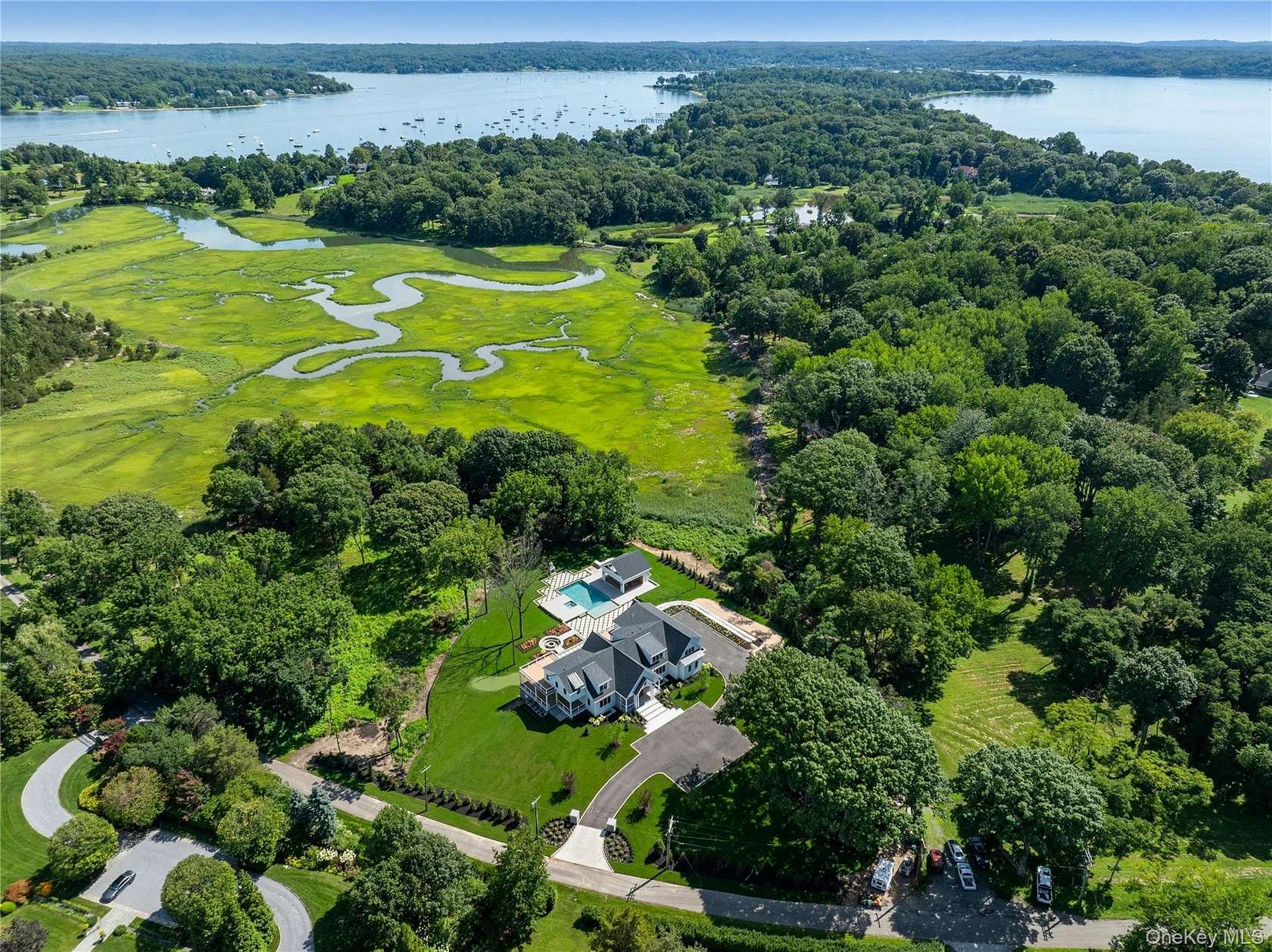 5.23 Acres of Land with Home for Sale in Centre Island, New York