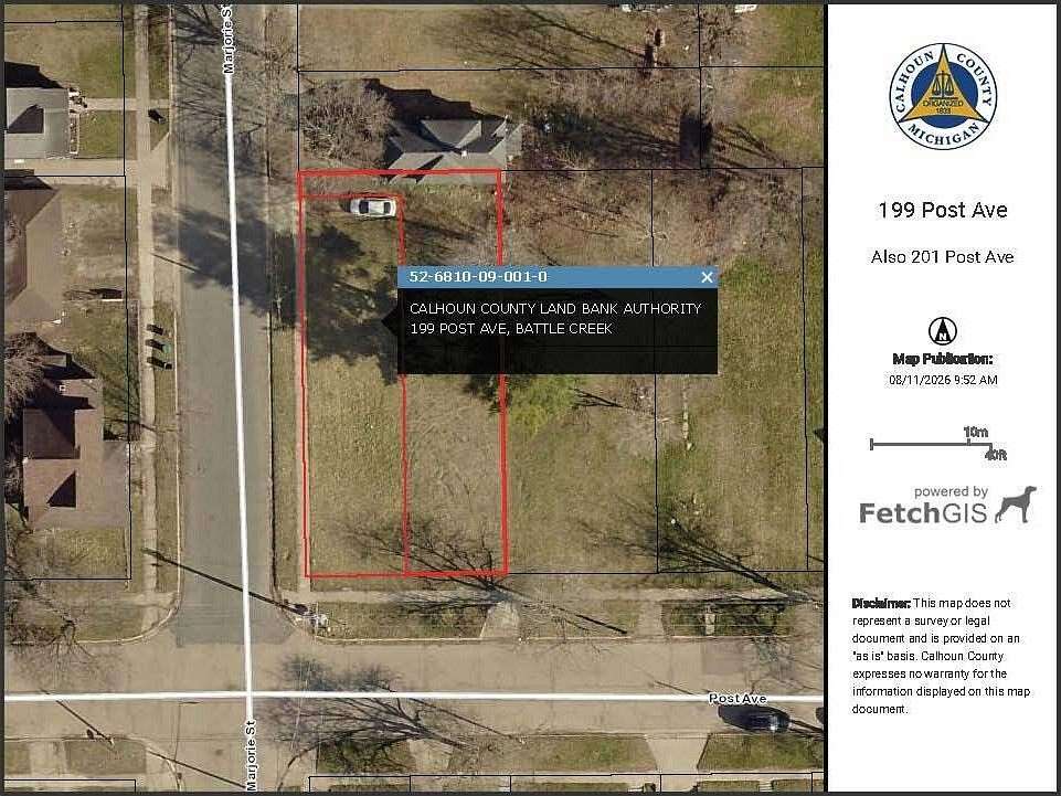 0.17 Acres of Residential Land for Sale in Battle Creek, Michigan