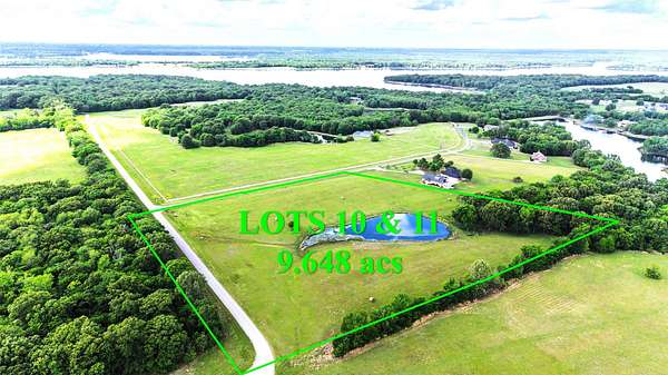 9.5 Acres of Land for Sale in Yantis, Texas