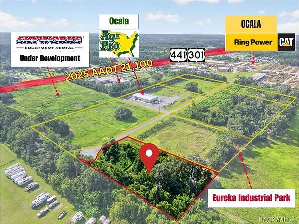 1.52 Acres of Commercial Land for Sale in Ocala, Florida