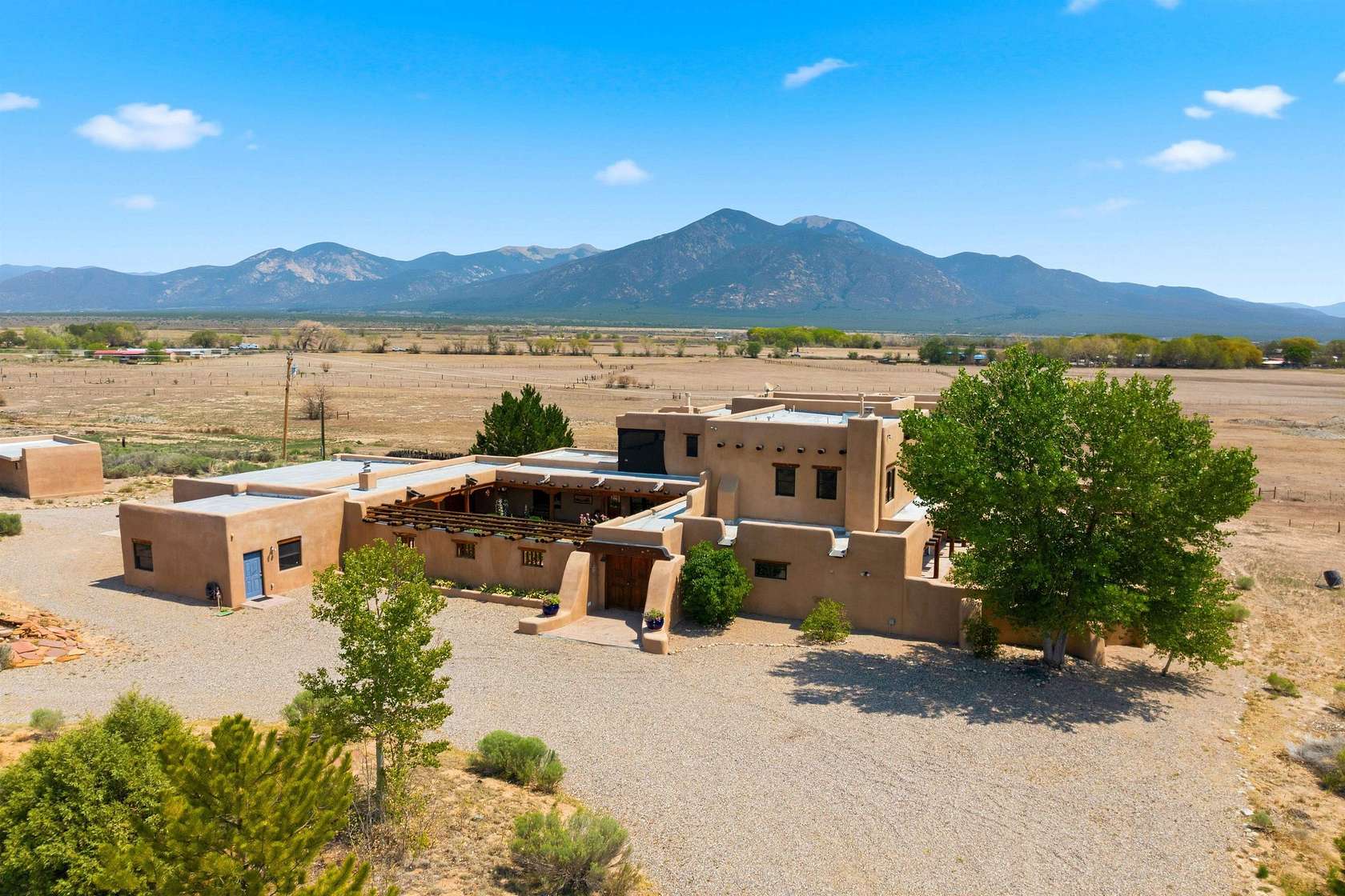 15 Acres of Land with Home for Sale in El Prado, New Mexico