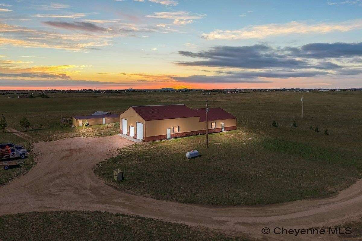 7.78 Acres of Land with Home for Sale in Cheyenne, Wyoming
