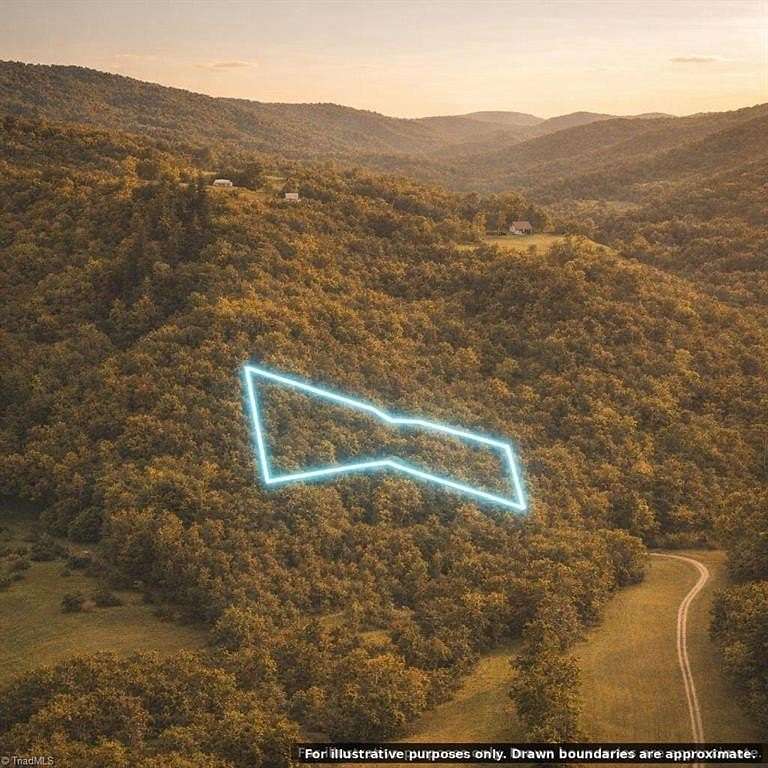 5.37 Acres of Residential Land for Sale in Traphill, North Carolina