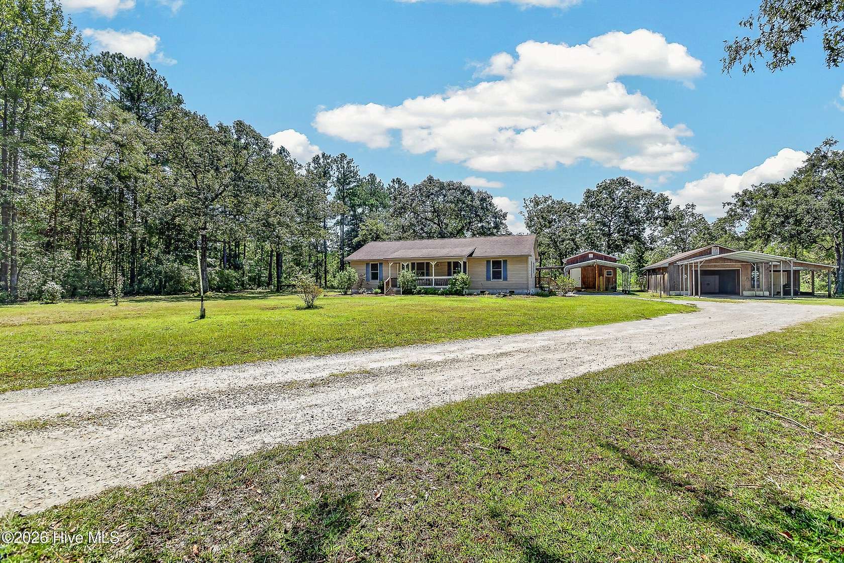 29.6 Acres of Land with Home for Sale in Grantsboro, North Carolina